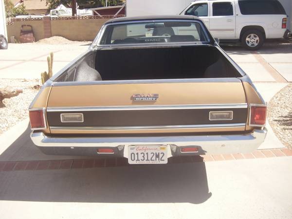 72 GMC sprint SP el camino twin for sale in Palmdale, CA – photo 4