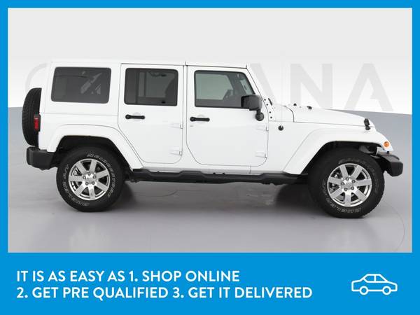 2016 Jeep Wrangler Unlimited Sahara Sport Utility 4D suv White for sale in State College, PA – photo 10