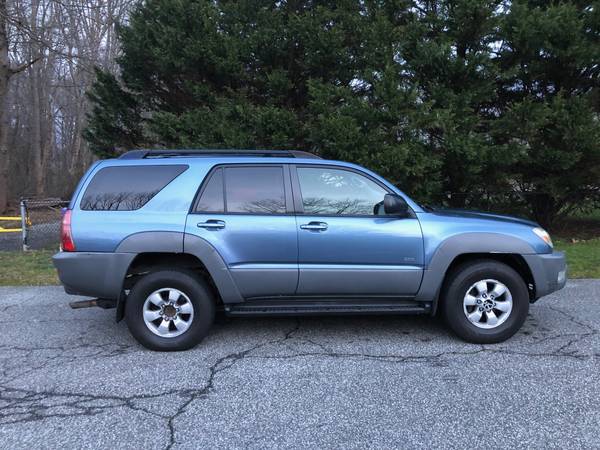2003 Toyota 4Runner SR5 Sport Utility 4D SUV 4 0L V6 Blue Gray Side for sale in Bowie, District Of Columbia – photo 6