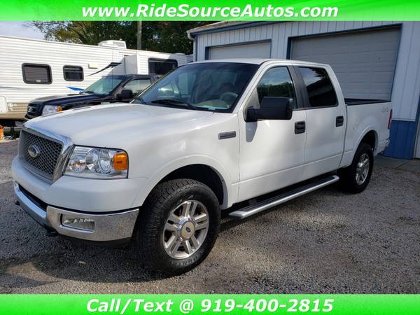 2005 Ford F150 F-150 SuperCrew Lariat 4x4 - CleanCarfax Incl Warranty! for sale in Youngsville, NC