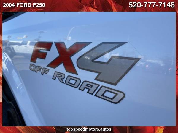 2004 FORD F250 SUPER DUTY FX4 - - by dealer - vehicle for sale in Tucson, AZ – photo 10