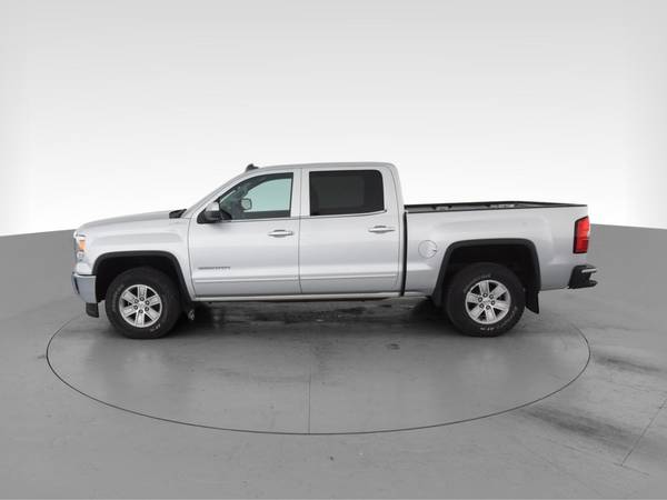 2015 GMC Sierra 1500 Crew Cab SLE Pickup 4D 6 1/2 ft pickup Silver -... for sale in Rochester , NY – photo 5
