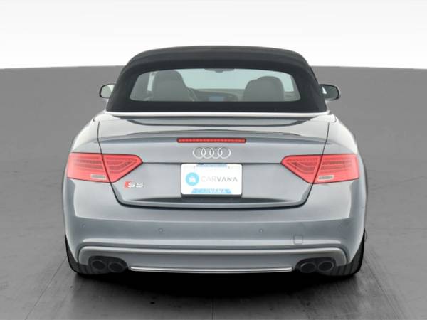2014 Audi S5 Premium Plus Convertible 2D Convertible Gray - FINANCE... for sale in milwaukee, WI – photo 9