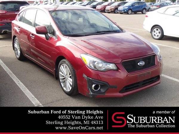 2013 Subaru Impreza wagon 2.0i (Red) GUARANTEED APPROVAL for sale in Sterling Heights, MI