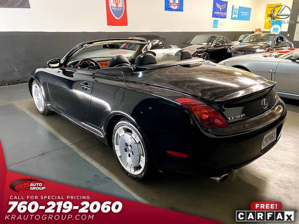 2004 LEXUS SC430 CONVERTIBLE CLEAN CARFAX - - by for sale in Palm Desert , CA – photo 12