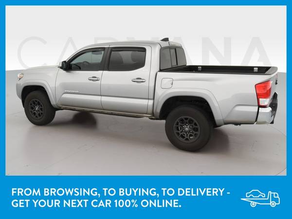 2017 Toyota Tacoma Double Cab SR5 Pickup 4D 5 ft pickup Silver for sale in Blountville, TN – photo 5