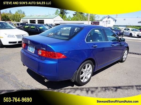 2004 Acura TSX Base 4dr Sedan - - by dealer - vehicle for sale in Happy valley, OR – photo 4