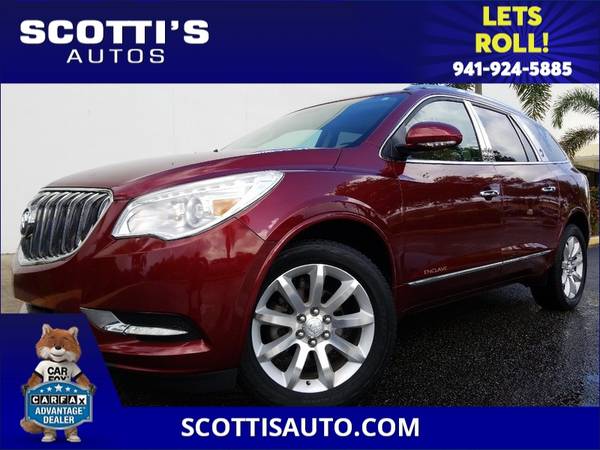 2016 Buick Enclave Premium~3RD ROW SEAT~ NAVIGATION~ DVD~ LOW MILES~... for sale in Sarasota, FL