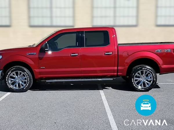 2017 Ford F150 SuperCrew Cab XLT Pickup 4D 5 1/2 ft pickup Red for sale in Gadsden, AL – photo 5