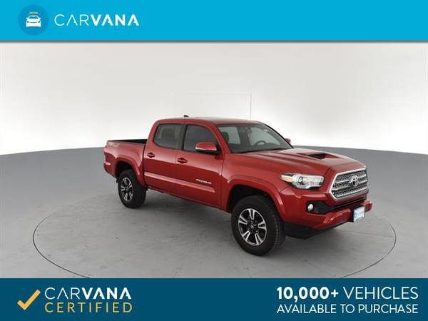 2017 Toyota Tacoma Double Cab TRD Sport Pickup 4D 5 ft pickup Red - for sale in Barrington, RI – photo 9