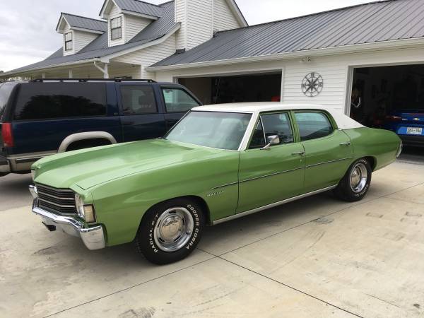 1972 Chevy Malibu - cars & trucks - by owner - vehicle automotive sale for sale in Penhook, VA – photo 2