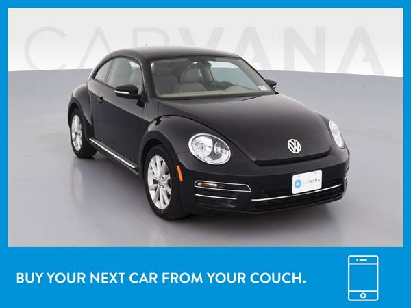 2017 VW Volkswagen Beetle 1 8T SE Hatchback 2D hatchback Black for sale in Worcester, MA – photo 12
