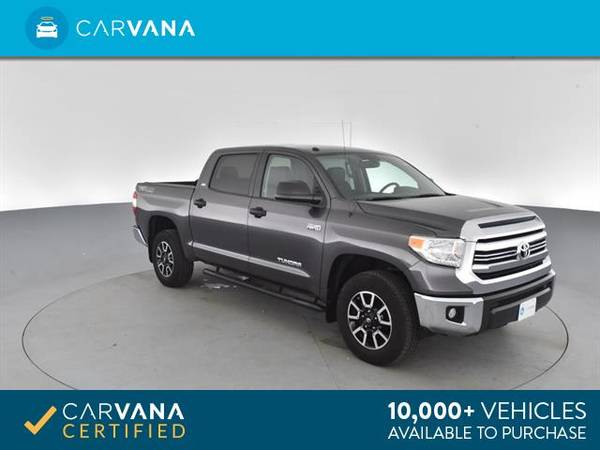 2017 Toyota Tundra CrewMax TRD Pro Pickup 4D 5 1/2 ft pickup Gray - for sale in Cleveland, OH – photo 9