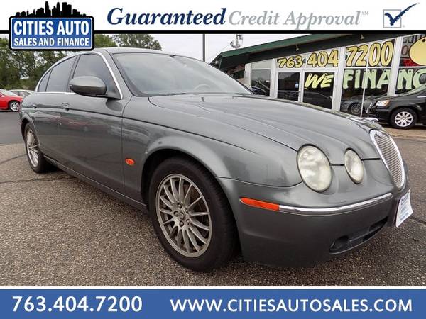 2006 JAGUAR S-TYPE~CLEAN!~EZ GUARANTEED CREDIT APPROVAL! for sale in Crystal, MN