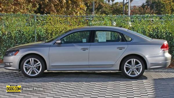 2014 VW Volkswagen Passat TDI SEL Premium sedan Platinum Gray Metallic for sale in San Jose, CA – photo 19