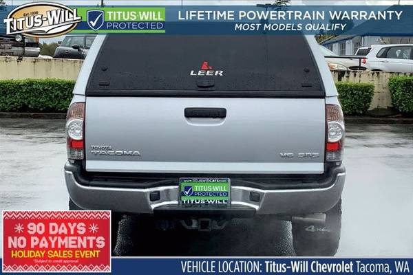 2012 Toyota Tacoma 4x4 4WD Truck GRAY Crew Cab - cars & trucks - by... for sale in Tacoma, WA – photo 3