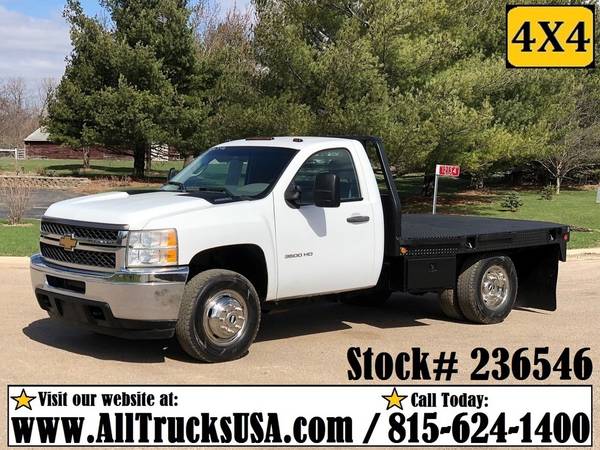 FLATBED & STAKE SIDE TRUCKS CAB AND CHASSIS DUMP TRUCK 4X4 Gas for sale in Louisville, KY – photo 15