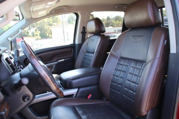 2016 Nissan TITAN XD CREW CAB Platinum Reserve Pickup 6 1/2 ft - BAD for sale in Hayward, CA – photo 9