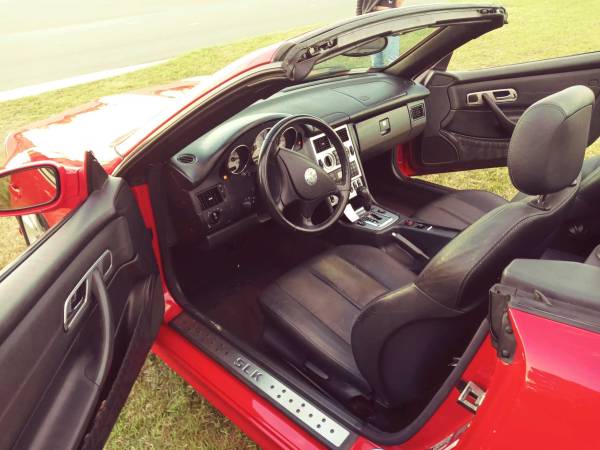 Red Convertible Mercedes slk 230 2003 - - by dealer for sale in TAMPA, FL – photo 7