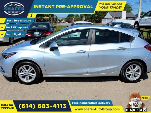 $175/mo - 2017 Chevrolet *CRUZE* *LT* - Easy Financing! - cars &... for sale in Columbus, OH – photo 4