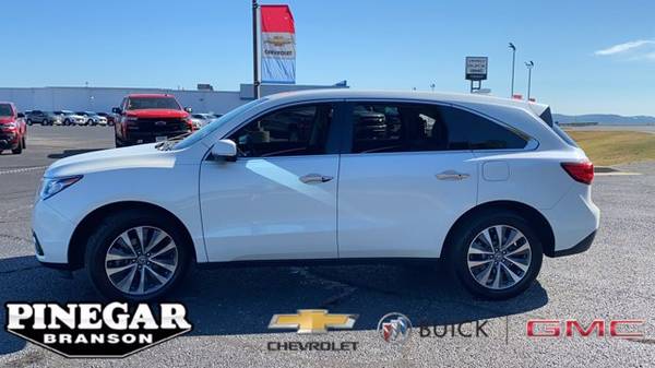 2016 Acura MDX w/Tech suv White - cars & trucks - by dealer -... for sale in Branson, MO – photo 4