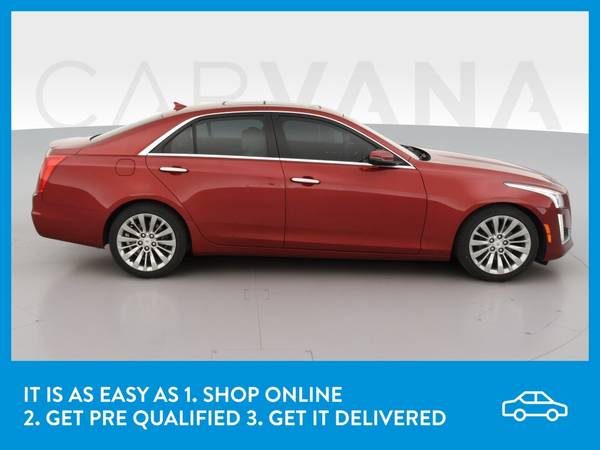 2014 Caddy Cadillac CTS 2 0 Luxury Collection Sedan 4D sedan Red for sale in Arlington, TX – photo 10