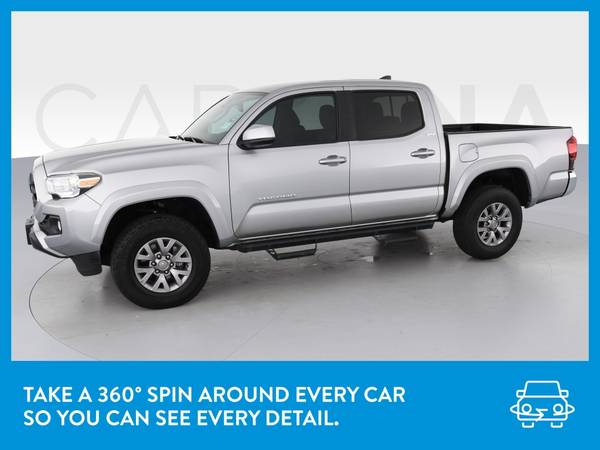 2019 Toyota Tacoma Double Cab SR5 Pickup 4D 5 ft pickup Silver for sale in Fort Myers, FL – photo 3