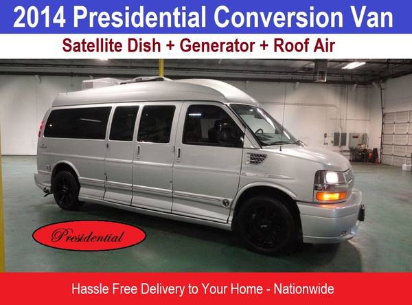 2014 Chevy Presidential Conversion Van ,Roof Air, Generator + Sat... for sale in salt lake, UT – photo 24