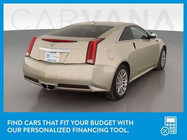 2014 Caddy Cadillac CTS 3 6 Premium Collection Coupe 2D coupe Beige for sale in Arlington, District Of Columbia – photo 8