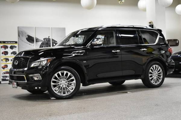 2015 INFINITI QX80 Deluxe Technology Package for sale in Canton, MA – photo 2