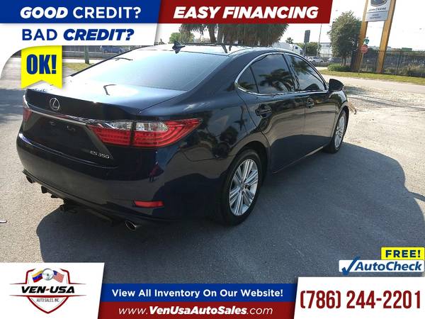 2013 Lexus ES 350 BaseSedan FOR ONLY 234/mo! - - by for sale in Miami, FL – photo 4