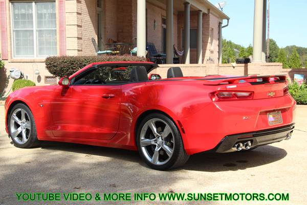 2016 CHEVROLET CAMARO 2SS CONVERTIBLE 13K MILES V8 LOADED SEE VIDEO for sale in Milan, TN – photo 5