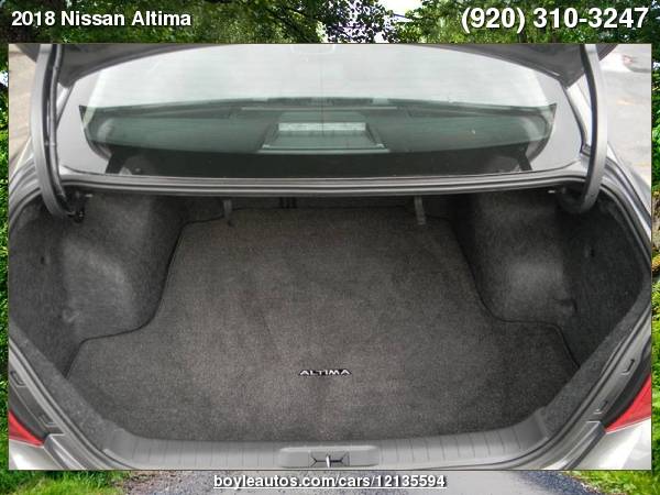 2018 Nissan Altima 2.5 SR 4dr Sedan with for sale in Appleton, WI – photo 19
