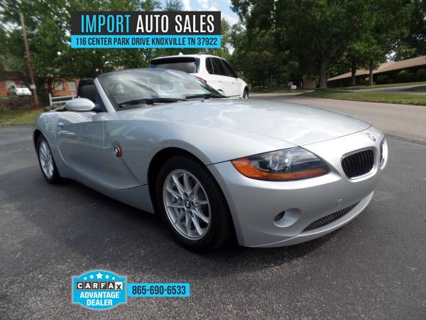 2003 BMW Z4 ROADSTER! 2.5LITER! 5-SPEED MANUAL! LOW MILES! CONVERTIBLE for sale in Knoxville, TN – photo 5