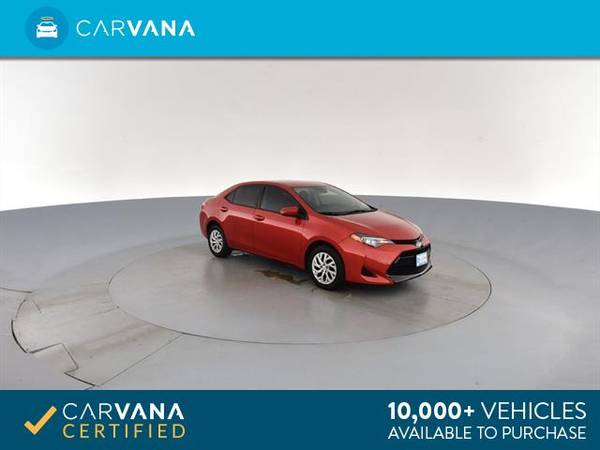 2018 Toyota Corolla LE Sedan 4D sedan Red - FINANCE ONLINE for sale in Atlanta, GA – photo 9