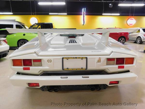 1989 *Lamborghini* *Countach* *Base Trim* White for sale in Boynton Beach , FL – photo 6