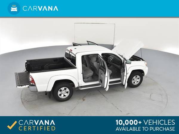 2011 Toyota Tacoma Double Cab PreRunner Pickup 4D 5 ft pickup White - for sale in Albuquerque, NM – photo 14