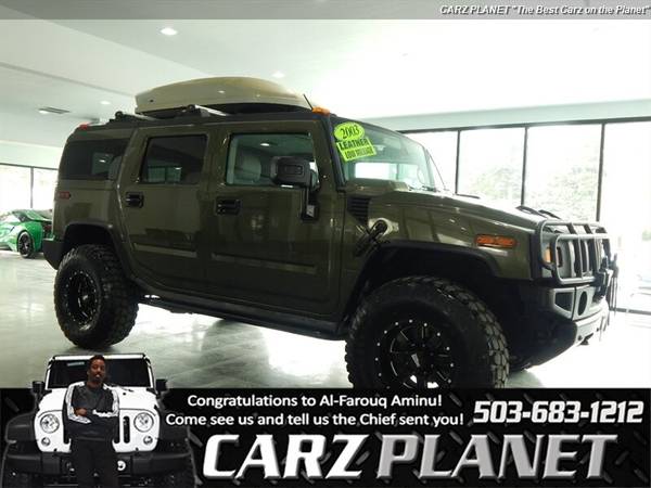 2003 HUMMER H2 4x4 4WD LIFTED WHEELS AND TIRES HUMMER H2 LOW MILES HUM for sale in Gladstone, OR – photo 9