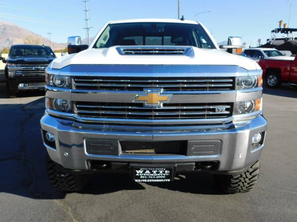 2018 *Chevrolet* *Silverado 2500HD* *LTZ* Summit Whi - cars & trucks... for sale in American Fork, NV – photo 4
