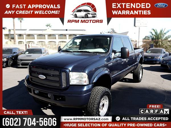 2005 Ford F250SD F 250 SD F-250-SD Lariat Diesel FOR ONLY 386/mo! for sale in Phoenix, AZ – photo 3