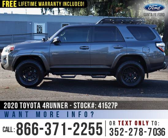 2020 TOYOTA 4RUNNER TRD PRO Skid Plate, Sunroof, WiFi - cars for sale in Alachua, FL – photo 4
