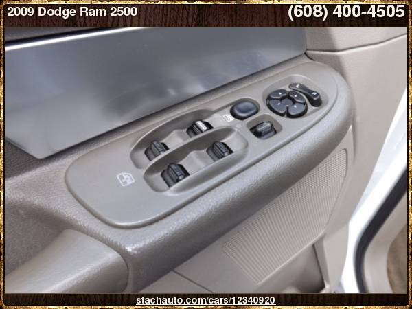 2009 Dodge Ram 2500 4WD Quad Cab 140.5" SLT with Tinted glass for sale in Janesville, WI – photo 10