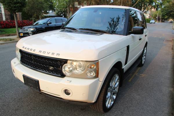 2008 RANGE ROVER SUPERCHARGED WHT/BLK DVD MINT LOW MLS FINANCE... for sale in Brooklyn, NY – photo 4