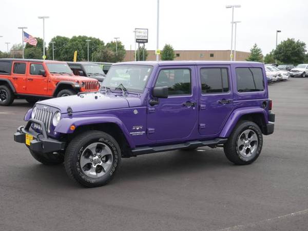 2017 Jeep Wrangler Unlimited Sahara for sale in Cambridge, MN – photo 5