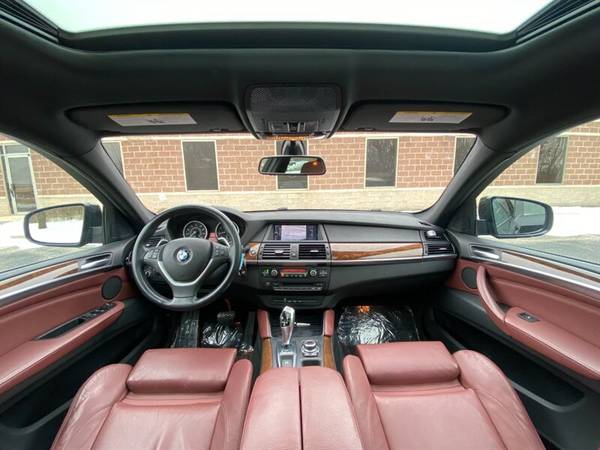 2012 BMW X6 xDrive35i: 1 Owner Black & GORGEOUS Red Leather Inter for sale in Madison, WI – photo 15