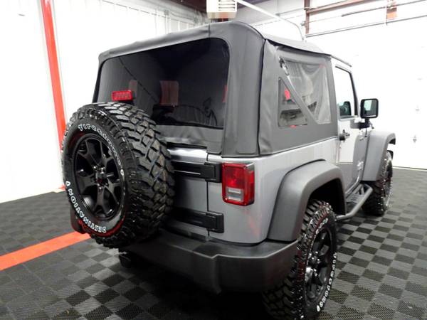 2013 Jeep Wrangler 4WD Sport hatchback Silver - cars & trucks - by... for sale in Branson West, AR – photo 14