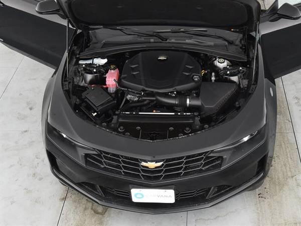 2019 Chevy Chevrolet Camaro LT Coupe 2D coupe BLACK - FINANCE ONLINE for sale in Carrollton, TX – photo 4