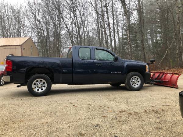2011 Chevy Silverado Ex Cab V8 4x4,Auto, With Boss Plow!! - cars &... for sale in New Gloucester, ME – photo 6