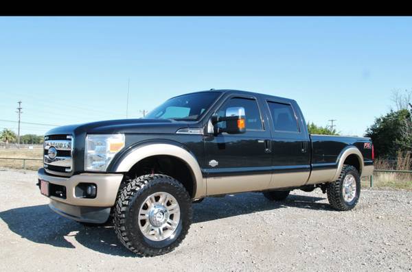 CLEAN 2014 FORD F-350 SRW KING RANCH FX4 6.7L POWERSTROKE LOADED!! -... for sale in Liberty Hill, TX – photo 3
