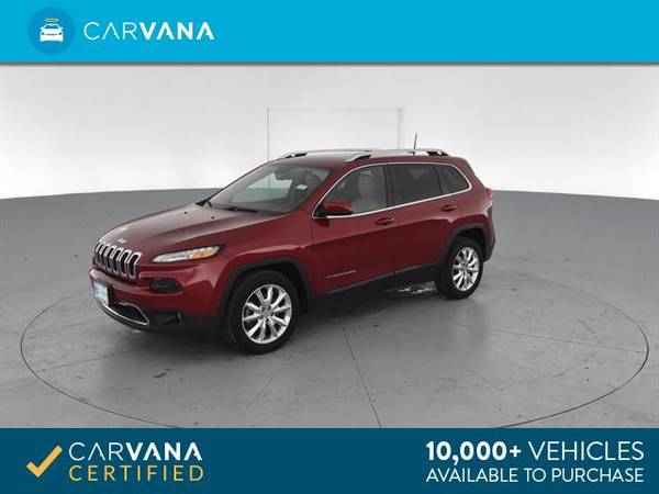 2016 Jeep Cherokee Limited Sport Utility 4D suv MAROON - FINANCE for sale in Round Rock, TX – photo 6